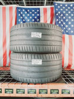 💰 Best deals are ca$h in person 2 USED TIRES 315/30ZR22 MICHELIN PILOT SPORT 4S 315 30 22