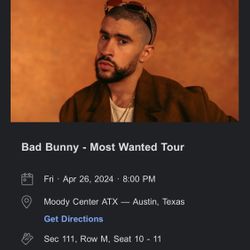 Bad Bunny Tickets