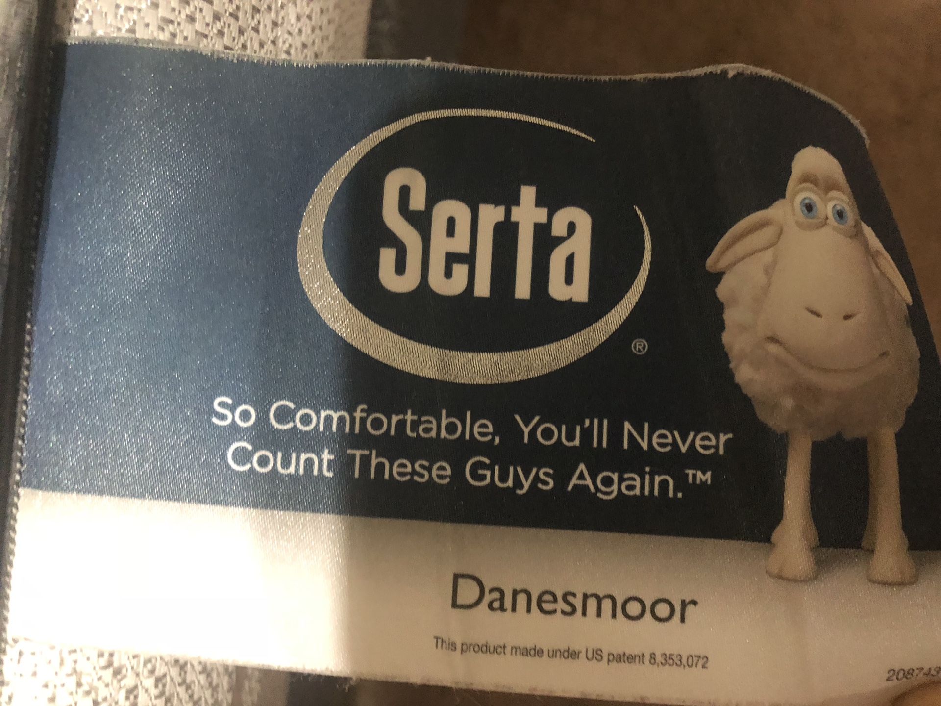 Serta Perfect Sleeper Danesmoor Plush Super Pillowtop King Mattress