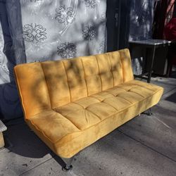 Sofa Bed, Yellow 