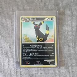 2011 POKEMON CALL OF LEGENDS UMBREON #22 HOLO 