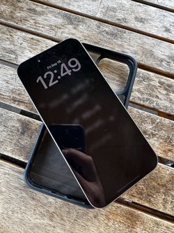 Apple iPhone 15 pro max with Black Case