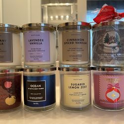 Bath & Body Works Single Wick Candles