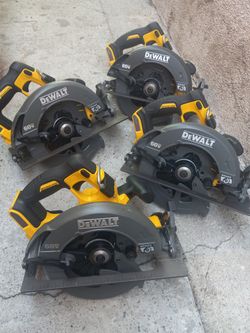 Dewalt 60v Circular Saw 7 1/4" $80 Each