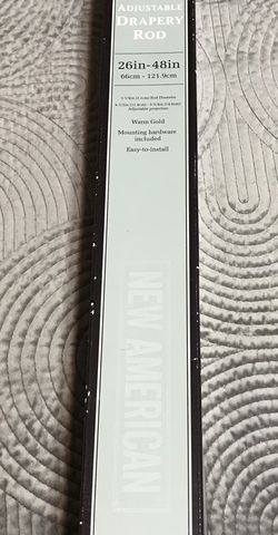 DRAPERY ADJUSTABLE ROD