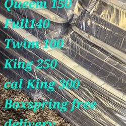 Mattress Pillow Top New