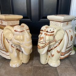 Elephant Statues Vintage