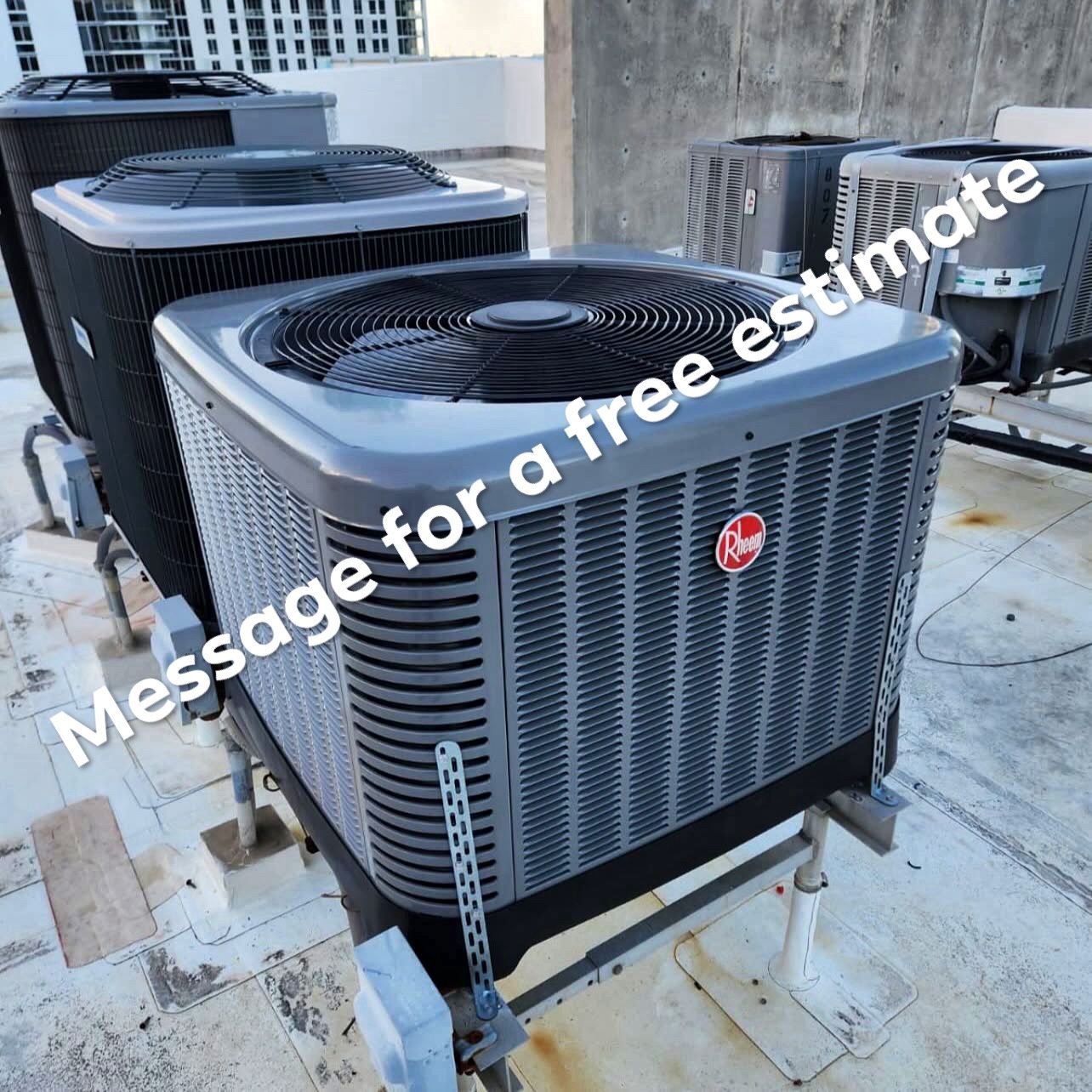 Rheem Air Conditioner 2-5 Ton