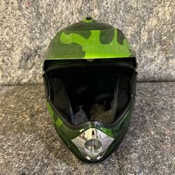 Large DOT Camo Helmet for Off-Road/ATV/UTV/Dirt Bike