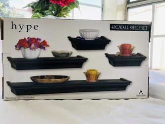4pc Wall Shelf Set