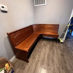 Solid wood/corner bench for dining