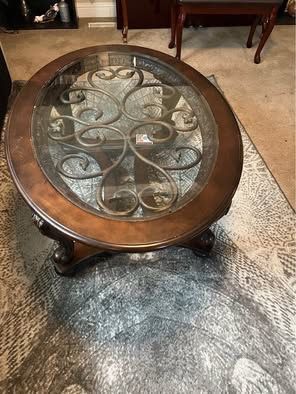 Ashley Norcastle Coffee Table and two end tables