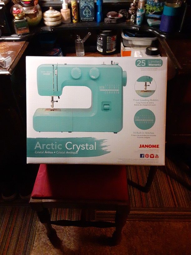 Janome Arctic Crystal Sewing Machine