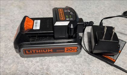 BLACK+DECKER 20V MAX* PowerConnect 2.0 Ah lithium-ion slide battery