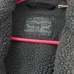 Men’s Medium Levi’s Black Sherpa Jacket