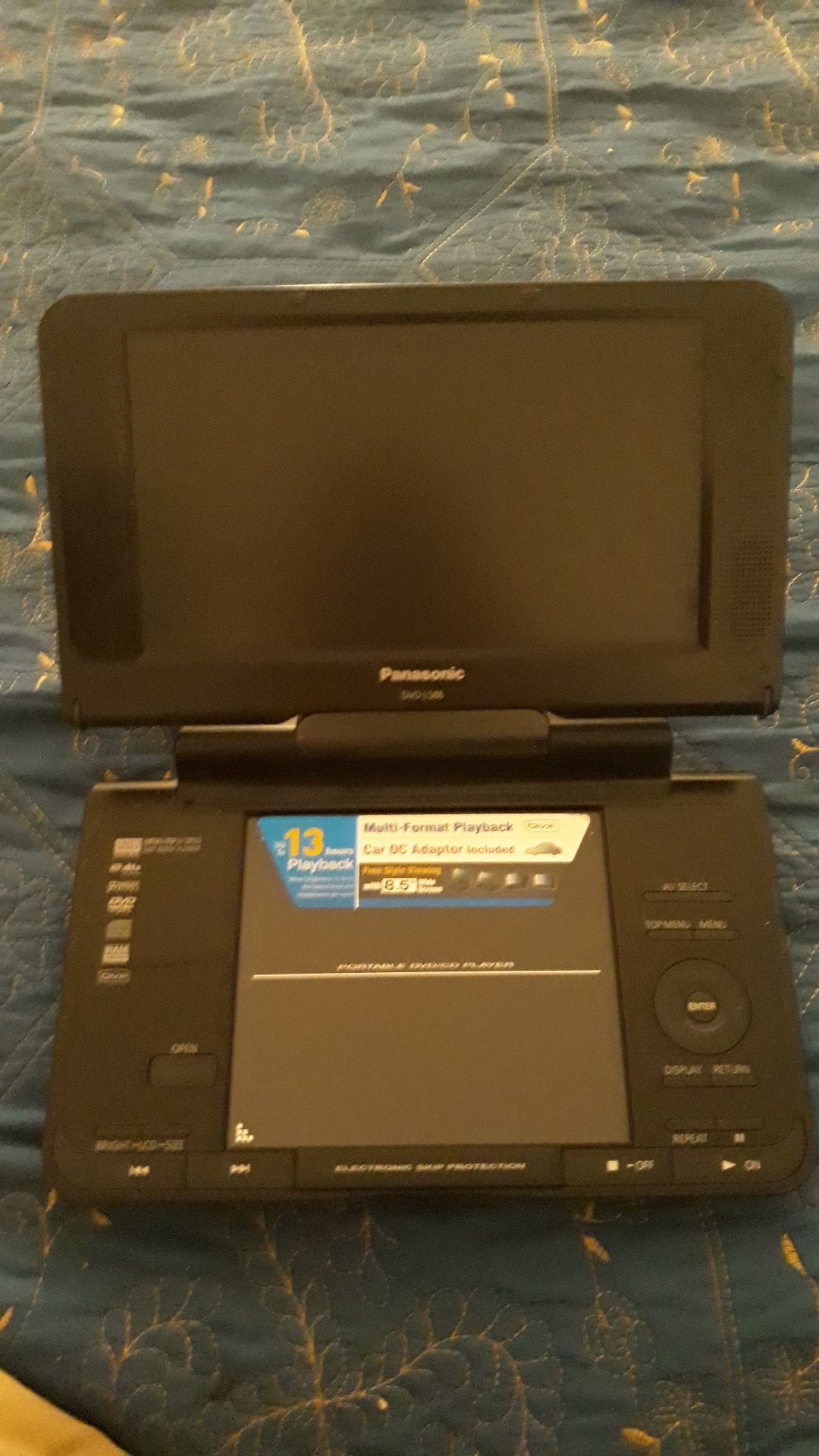 Panasonic portable DVD/ CD player model dvd ls86