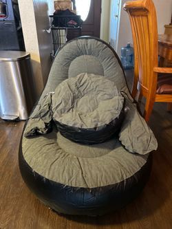 Inflatable Lounge chair with Ottoman