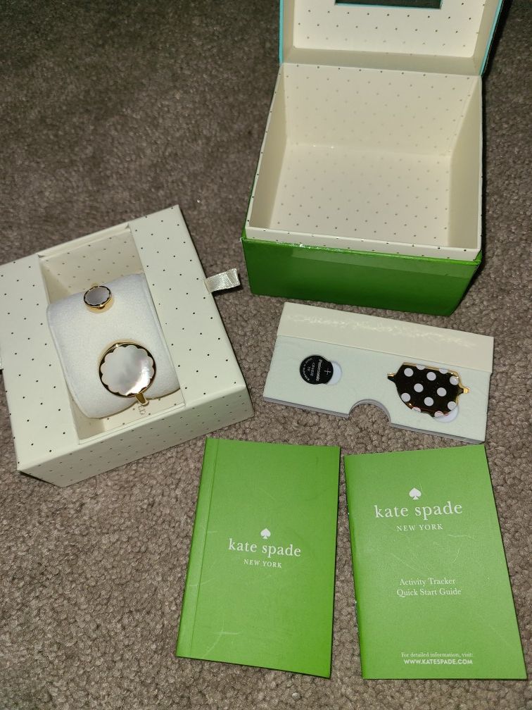 Kate Spade activity tracker gold bracelet