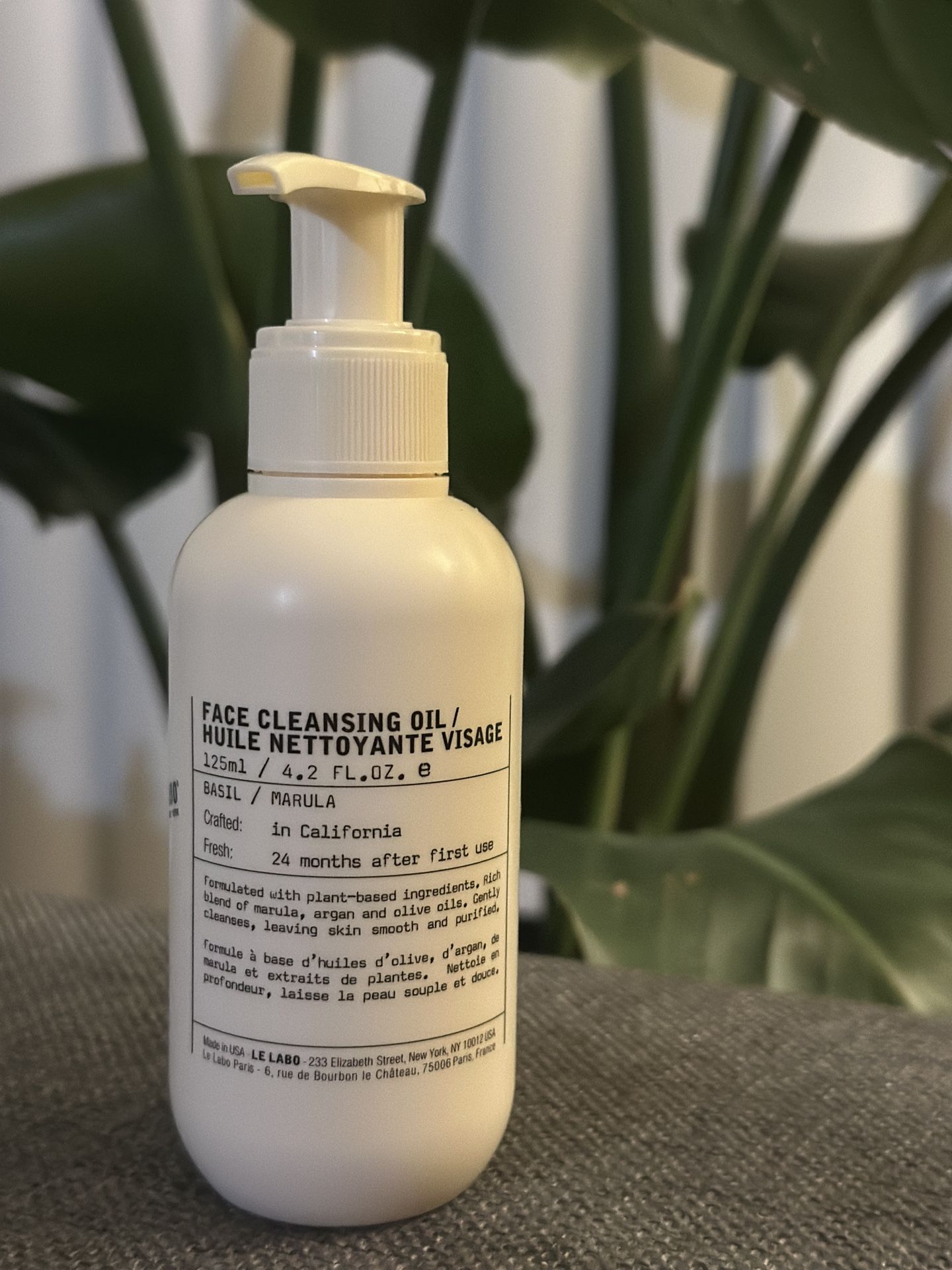 NEW Le Labo FACIAL CLEANSING OIL - basil 125ML