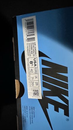 Jordan 1 retro high UNC size 8.5