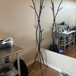 Freestanding 11-Hook Coat Rack