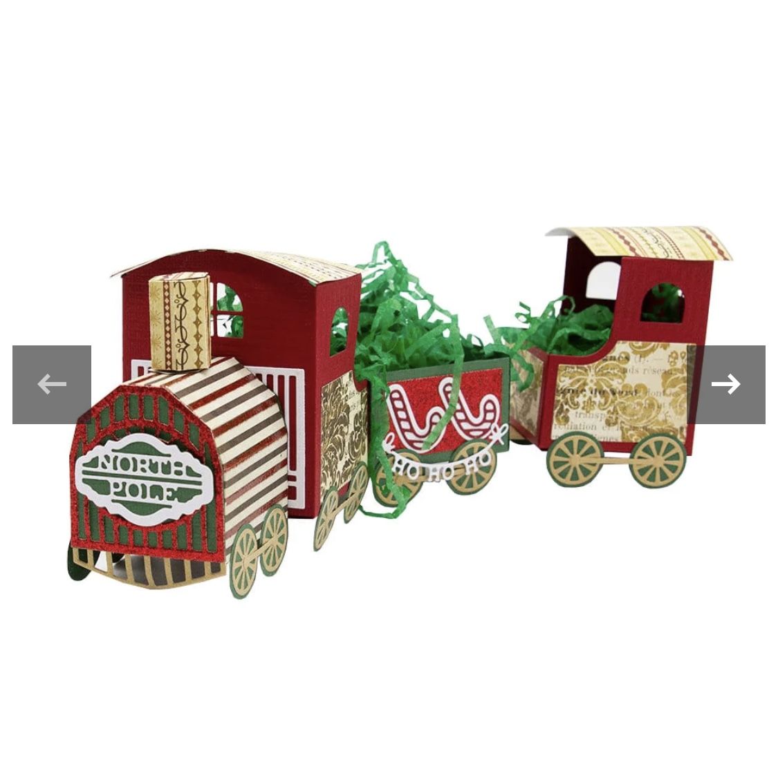 Train & Carriage Treat Holder Die Sets Arts & Crafts supplies