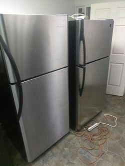 Stainless steel refrigerator