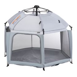 Safety lst Instapop Dome Playard Gray 