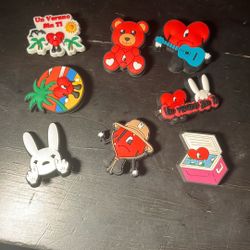 Bad Bunny Croc Charms 