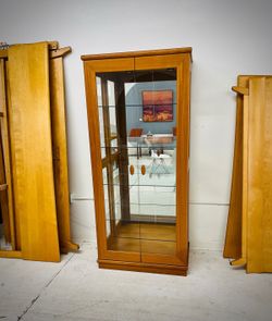 Danish Copenhagen Teak + Glass Display Case