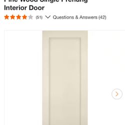 28” X 80” Door