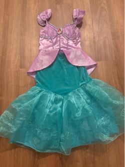 Disney’s Ariel Costume/Dress for Girjs 4-6x