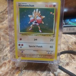 Hitmonchan Base Set 2 Holo
