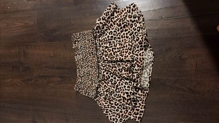 cheetah skort