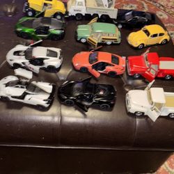 12 1:38 Die Cast Collectors Cars Lot