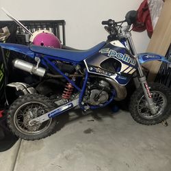 Polini 50 CC Diet Bike. Kids Bike, Pit Bike. 