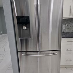 Samsung French Door Refrigerator — Stainless Steel — Great Condition