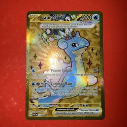 Lapras ex 164 Sv: Scarlet & Violet Promo Cards Holo