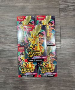 Pokemom Ascended Heros Booster Bundles