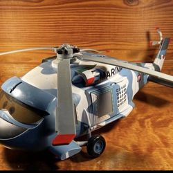 Disney Planes Carry Case 23" Hector Vector Helicopter Diecast Metal Plane Dusty