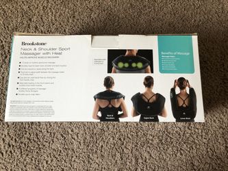 Brook stone neck and shoulder massager