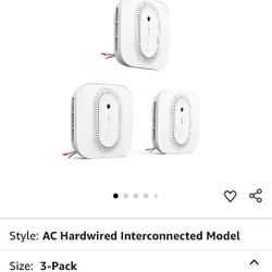 X-Sense Smoke And Carbon Monoxide Detectors Hardwired