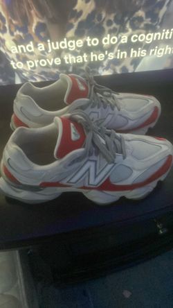 new balance 9060 red white 9