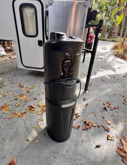 Crystal Mountain Storm Aqua Barista Bottom-Load Hot And Cold Water Dispenser And K-Cup Coffee Brewer