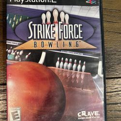 Strike Force Bowling PlayStation 2 PS2