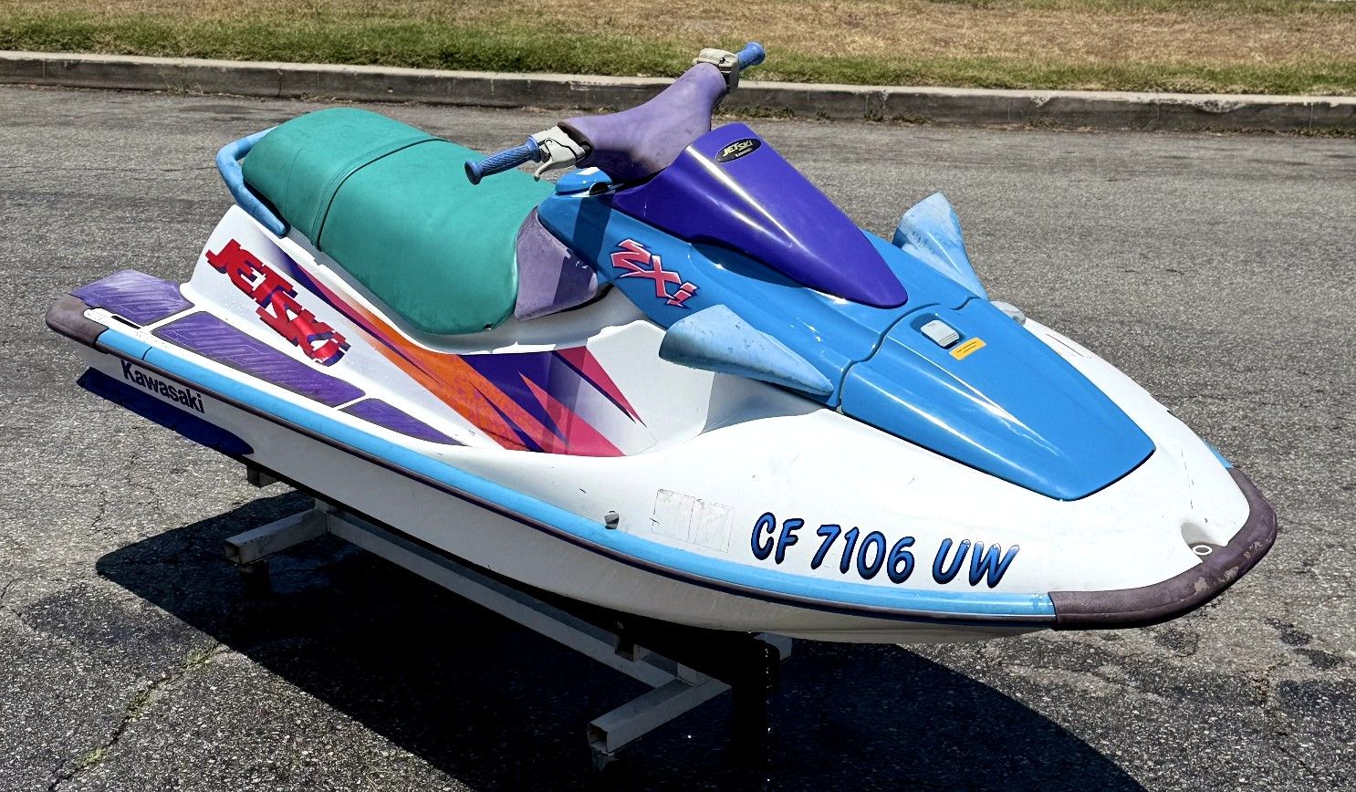 Vintage Jetski Kawasaki ZXI 750cc Seadoo