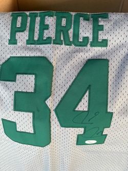 Paul Pierce Signed Celtics Jersey