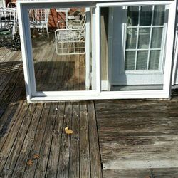 Window and outside entry Door
