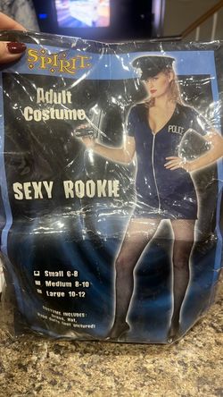 Adult costume sexy rookie
