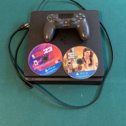 PS4 with NBA 2k23 And GTA 5